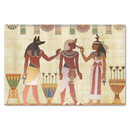 egyptian gods tissue paper