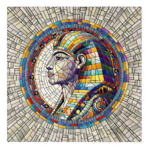 Egyptian Great Sphinx  -Mosaic Art