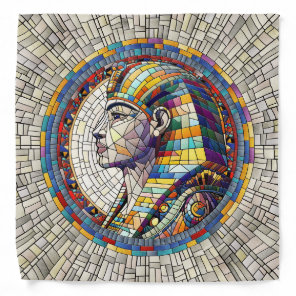 Egyptian Great Sphinx  -Mosaic Art Bandana