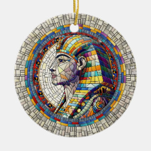 Egyptian Great Sphinx -Mosaic Art Ceramic Ornament