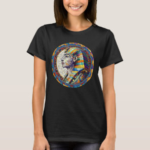 Egyptian Great Sphinx  -Mosaic Art T-Shirt