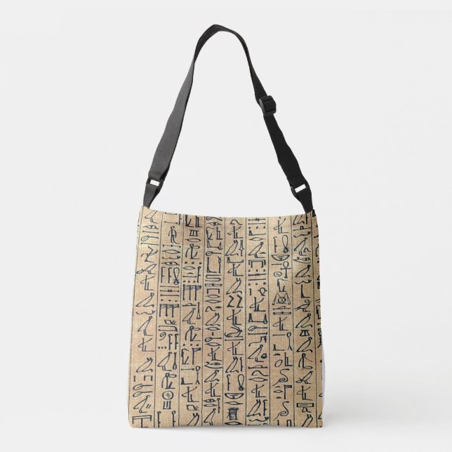Egyptian Hieroglyph Tote (Back)