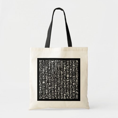 Egyptian Hieroglyph Tote Bag