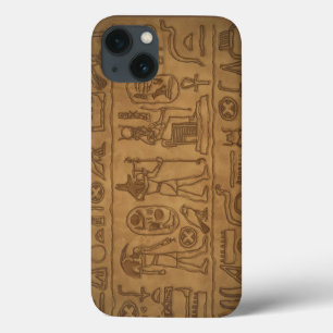 Egyptian Hieroglyphic Art iPhone 13 Case