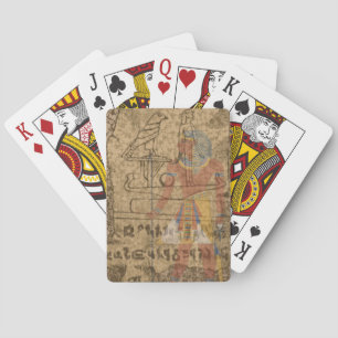 Egyptian Hieroglyphic Poker Cards