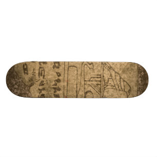 Egyptian Hieroglyphic Skateboard Deck