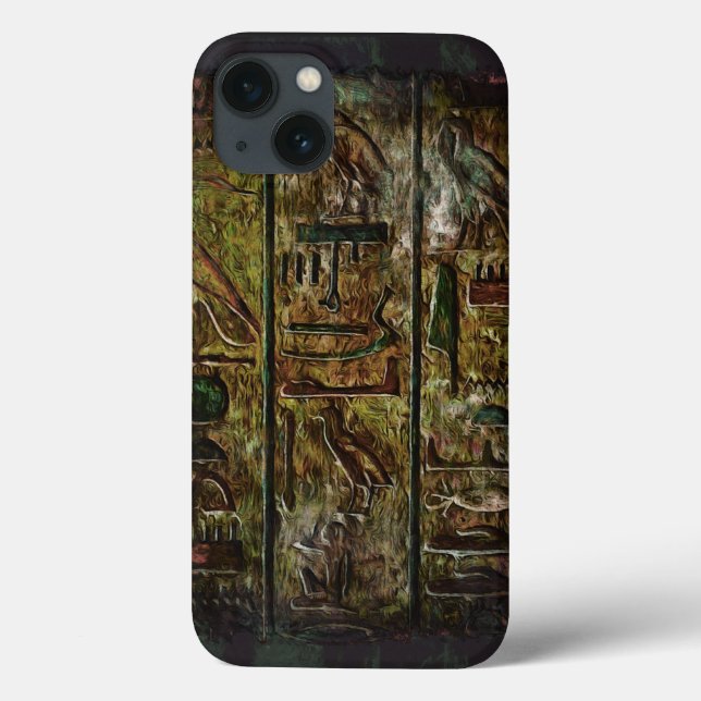 Egyptian Hieroglyphic Symbol Art Case-Mate iPhone Case (Back)