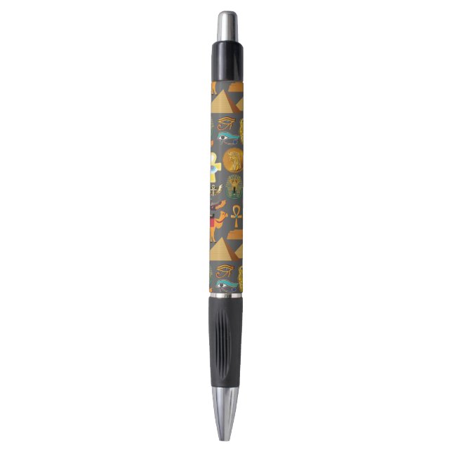 Egyptian Hieroglyphic Symbol Pattern pharaoh       Pen (Front Vertical)