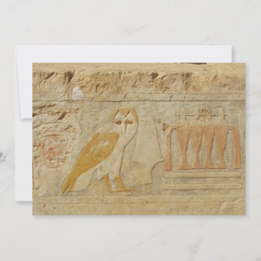 Egyptian hieroglyphic writing (Back)