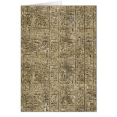 Egyptian Hieroglyphics (Front)