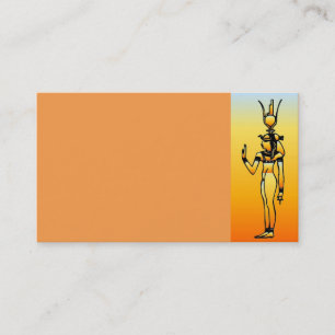 Egyptian Hieroglyphics Business Card