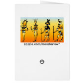 Egyptian Hieroglyphics Cards (Back)
