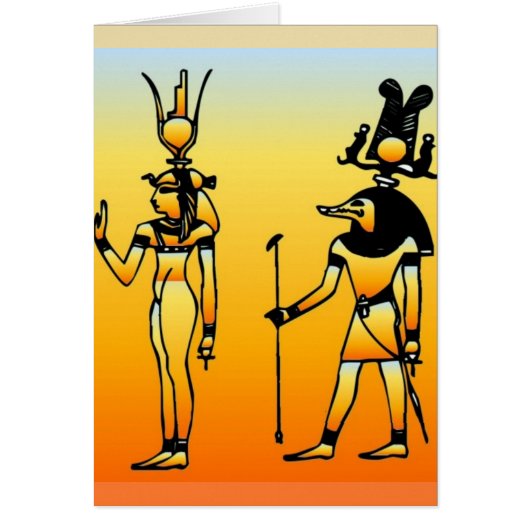 Egyptian Hieroglyphics Cards (Front)
