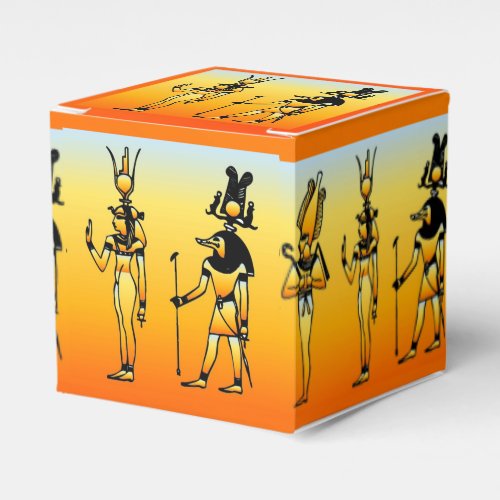 Egyptian Hieroglyphics Favor Box