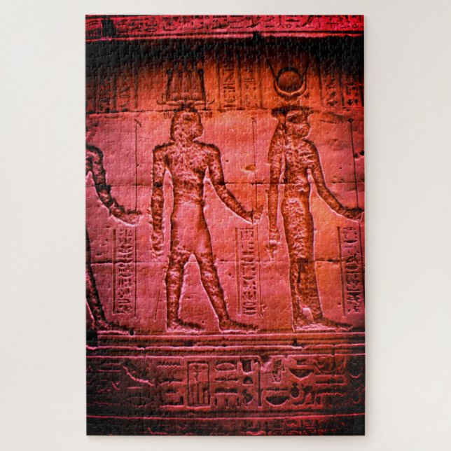 Egyptian Hieroglyphics Jigsaw Puzzle (Vertical)