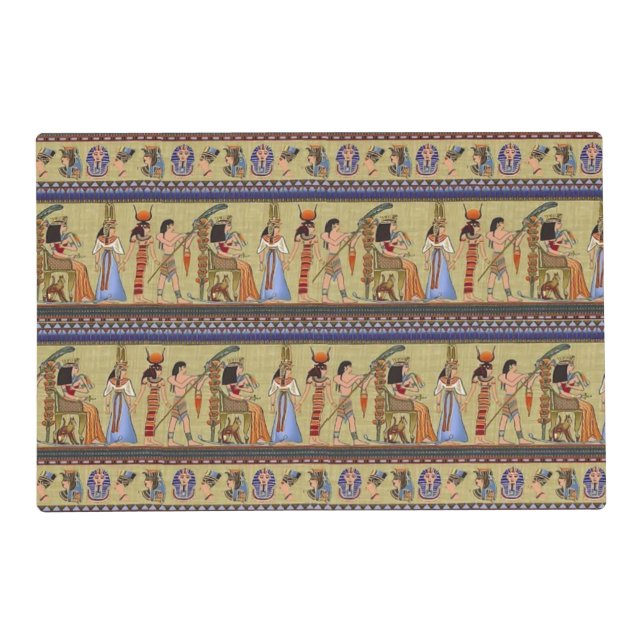 Egyptian Hieroglyphics  Laminated Placemat (Front)