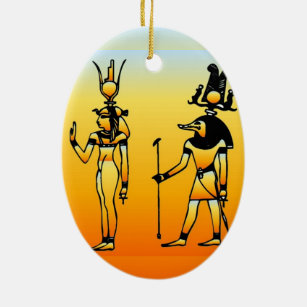 Egyptian Hieroglyphics Ornament