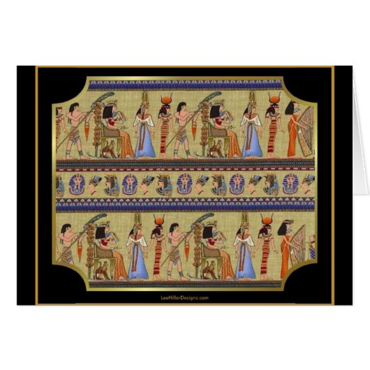 Egyptian Hieroglyphics Series II Apparel Gifts (Front Horizontal)