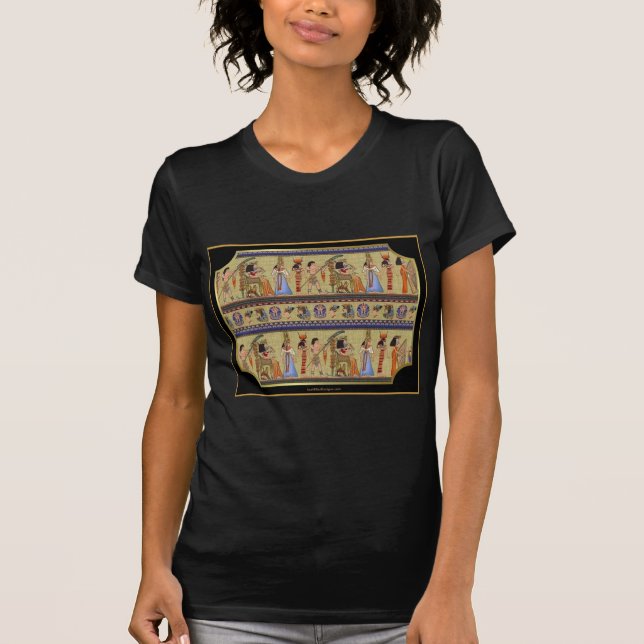 Egyptian Hieroglyphics Series II Apparel Gifts T-Shirt (Front)