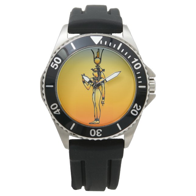 Egyptian Hieroglyphics Watch (Front)