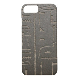 Egyptian Hieroglyphs Ancient Egypt Writing Symbols iPhone 8/7 Case