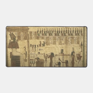 Egyptian Hieroglyphs Desk Mat
