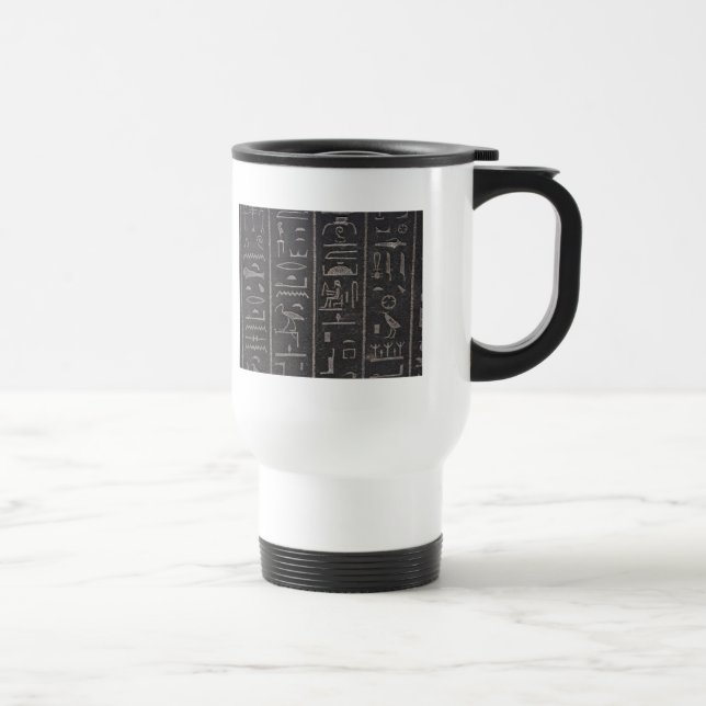 Egyptian Hieroglyphs Mug (Right)