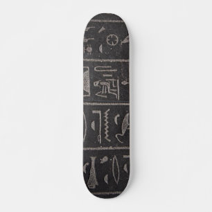 Egyptian Hieroglyphs Skateboard Deck