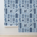 Egyptian Hieroglyphs Wallpaper Wallpaper<br><div class="desc">The Egyptian Hieroglyphs Wallpaper is fully customizable and the perfect solution for easy room makeovers. Choose from various designs, sizes, and textures. Designed by Norman.R.</div>