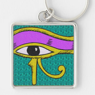 egyptian influence  designed tie keychain