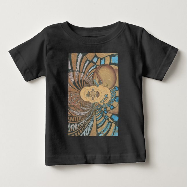 egyptian king on pyprus.png baby T-Shirt (Front)