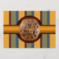 Egyptian King Party Invitation