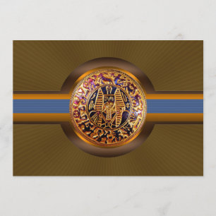 Egyptian King Party Invitation