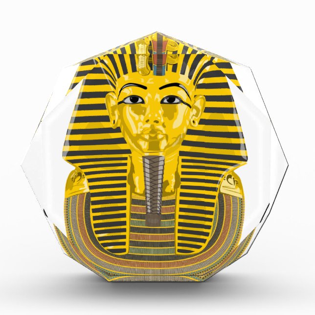 Egyptian King Pharaoh Acrylic Award (Front)