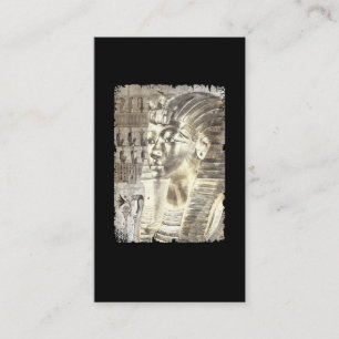 Egyptian King Tut Pharaoh Tutankhamun Wall Art Business Card