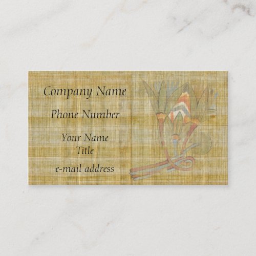 Lotus Flowers-Papyrus Business Cards