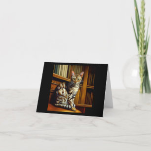 Egyptian Mau Cat Card