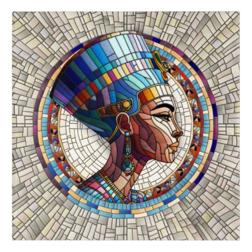 Egyptian Nefertiti _Mosaic Art