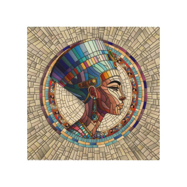 Egyptian Nefertiti -Mosaic Art (Front)