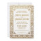 Egyptian Nouveau Wedding Invitations Gold & White