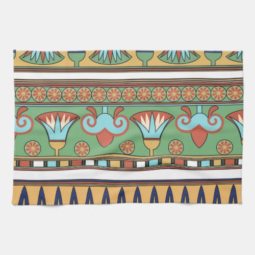 Egyptian Ornament Vintage Collection Kitchen Towel