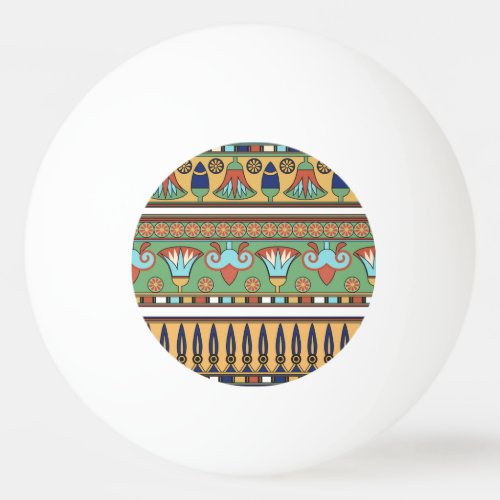 Egyptian Ornament Vintage Collection Ping Pong Ball