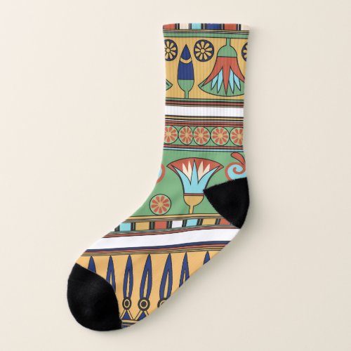 Egyptian Ornament Vintage Collection Socks