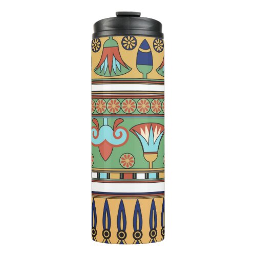 Egyptian Ornament Vintage Collection Thermal Tumbler