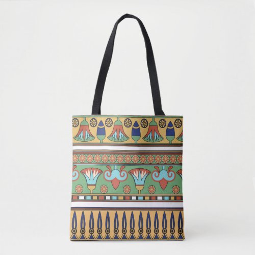 Egyptian Ornament Vintage Collection Tote Bag