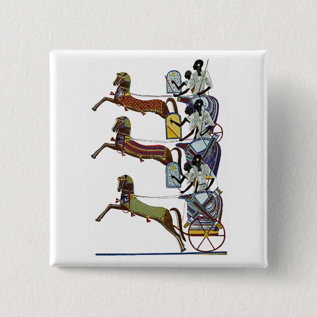 Egyptian Ornamnet #2 at Emporio Moffa Pinback Button (Front)