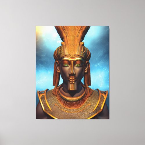 Egyptian Osiris Canvas Print