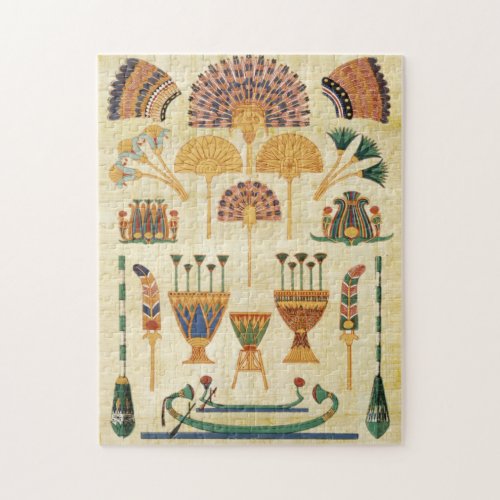 Egyptian Paper Papyrus Jigsaw Puzzle