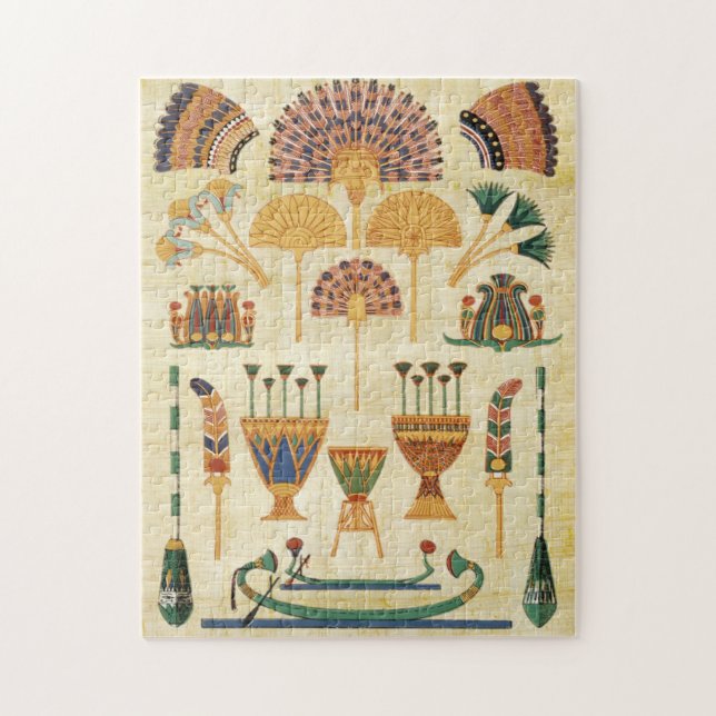 Egyptian Paper Papyrus Jigsaw Puzzle (Vertical)