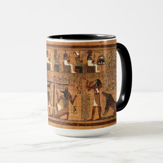 Egyptian Papyrus Royals Mug (Front Right)